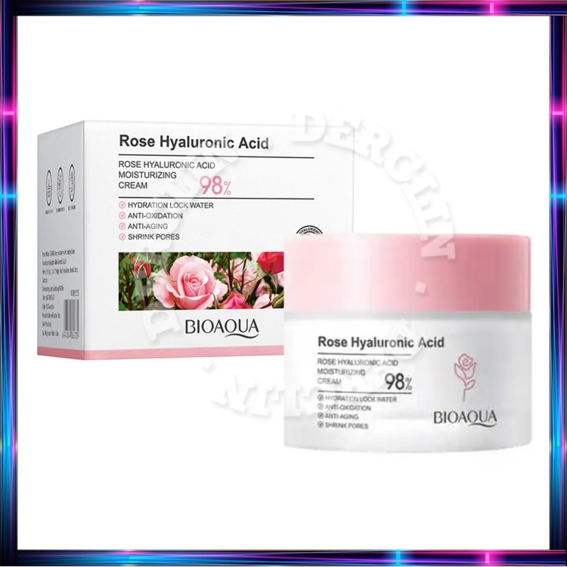 Crema Facial con Rosas y Ácido Hialuronico