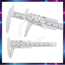 Vernier Para Diseño Ceja, Microbalding, 80mm