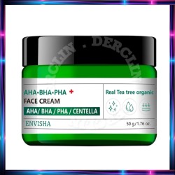 ENVISHA Crema de AHA, BHA, PHA y Centella